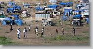 Canaan 2 is one of the hundreds of tent cities that have sprung up since the January earthquake in Haiti.   Residents of the camp complain of biting insects within the camp.  It is located north of Port au Prince and was photographed Thursday May 6, 2010.  ETHAN HYMAN  - ehyman@newsobserver.com