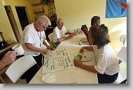 during a medical clinic by volunteers with the North Carolina Baptist Men Disaster Relief team in Cabaret, Haiti Friday May 7, 2010.  ETHAN HYMAN  - ehyman@newsobserver.com