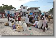 during a medical clinic by volunteers with the North Carolina Baptist Men Disaster Relief team in Cabaret, Haiti Friday May 7, 2010.  ETHAN HYMAN  - ehyman@newsobserver.com